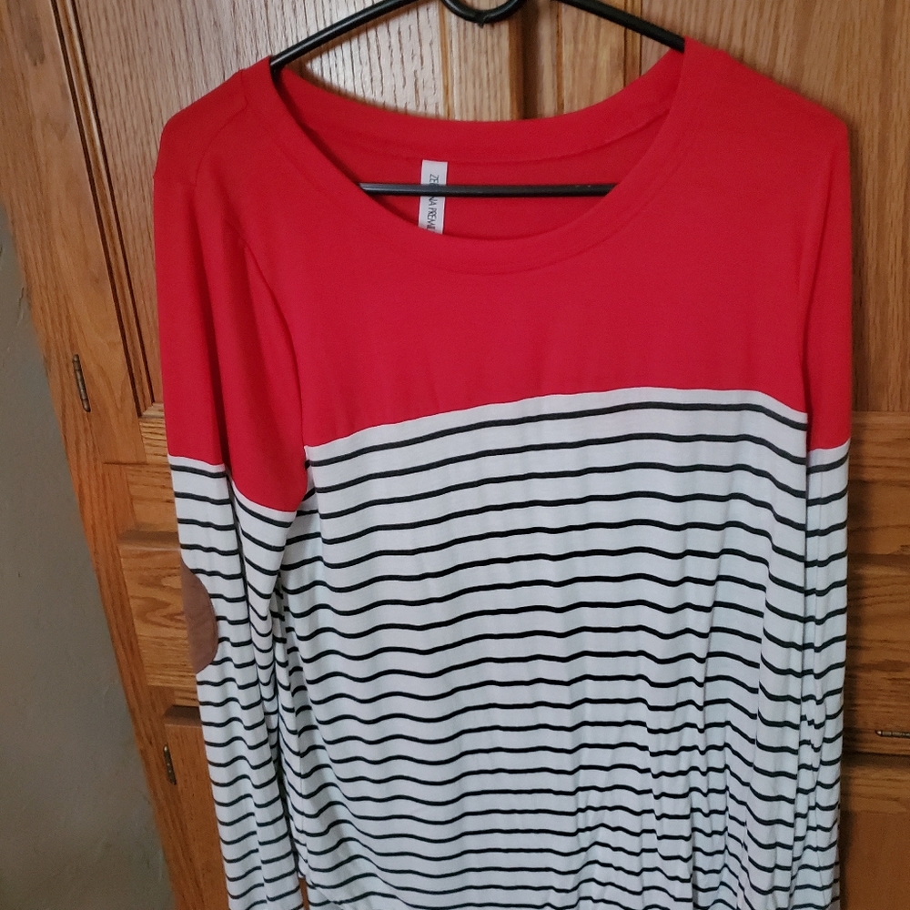 Nwot xl Women's Zenana Premium Blouse